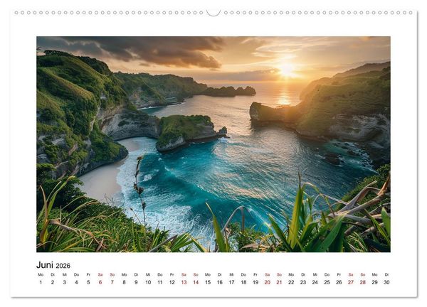 Produktbild: Traumhafte Buchten (hochwertiger Premium Wandkalender 2026 DIN A2 quer), Kunstdruck in Hochglanz