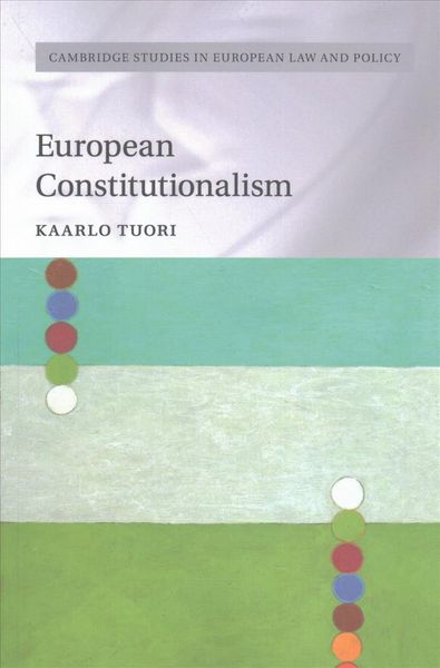 Produktbild: European Constitutionalism