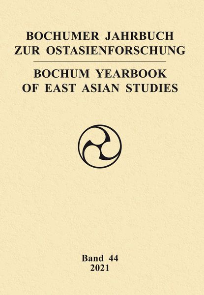 Produktbild: Bochumer Jahrbuch zur Ostasienforschung