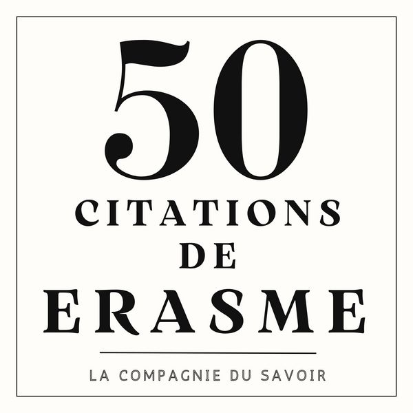 50 citations de Erasme - Érasme, Audio, 9782821180215