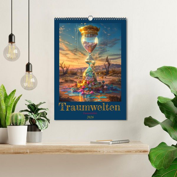 Produktbild: Traumwelten (Wandkalender 2026 DIN A3 hoch), CALVENDO Monatskalender