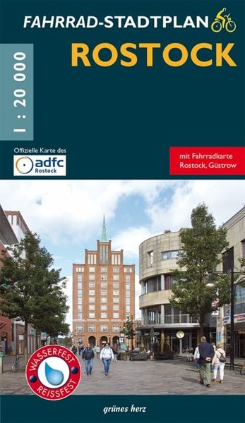Produktbild: Fahrradstadtplan Rostock