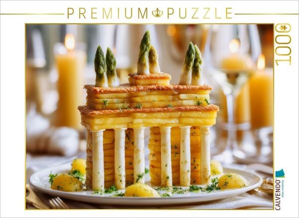 CALVENDO Puzzle Brandenburger Tor in Berlin, Deutschland | 1000 Teile Lege-Größe 64x48cm Foto-Puzzle für glückliche Stunden
