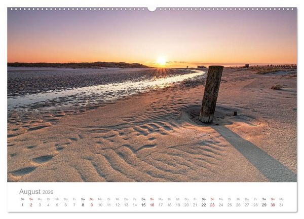 Produktbild: St. Peter-Ording. Deutschlands gr&ouml;&szlig;te Sandkiste (hochwertiger Premium Wandkalender 2026 DIN A2 quer), Kunstdruck in Hochglanz