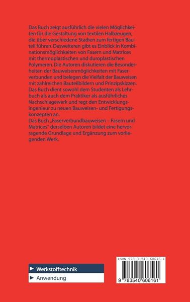 Produktbild: Faserverbundbauweisen