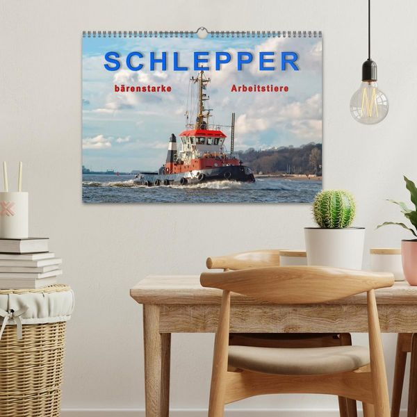 Produktbild: Schlepper - b&auml;renstarke Arbeitstiere (Wandkalender 2026 DIN A3 quer), CALVENDO Monatskalender
