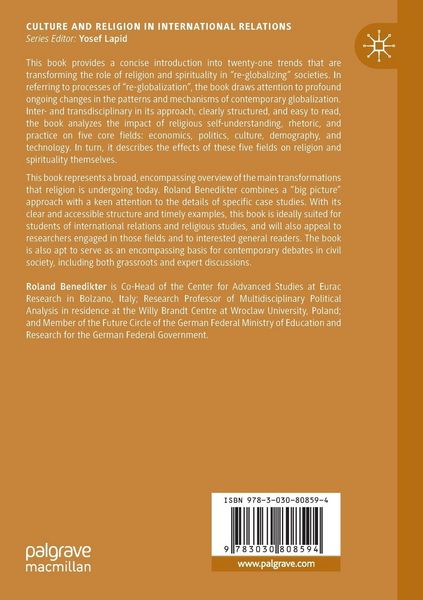 Produktbild: Religion in the Age of Re-Globalization