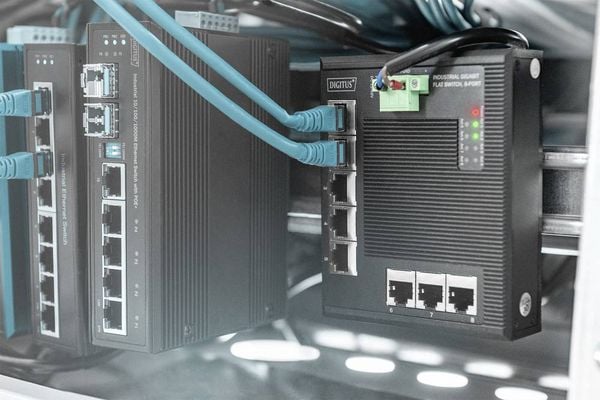 Produktbild: Digitus DN-651127 DN-651127 Industrial Ethernet Switch 8 Port 10 / 100 / 1000MBit/s