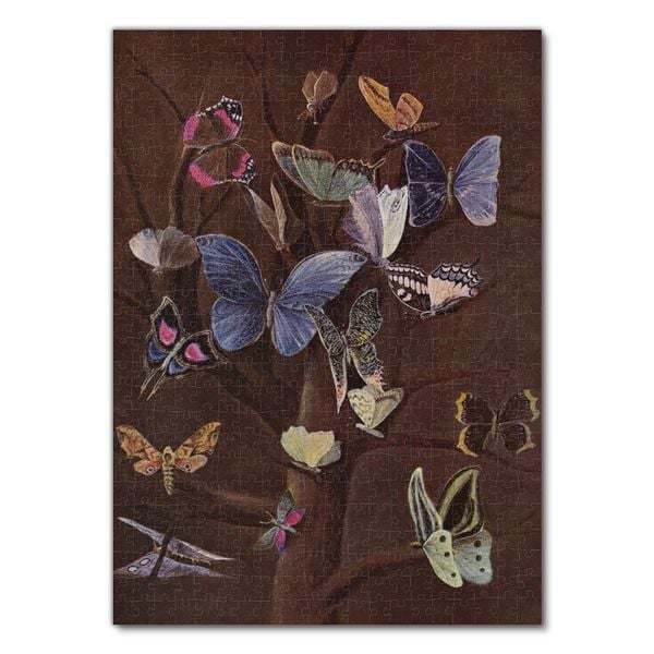 Produktbild: Lais Puzzle Wilhelm von Kaulbach - Schmetterlinge 500 Teile