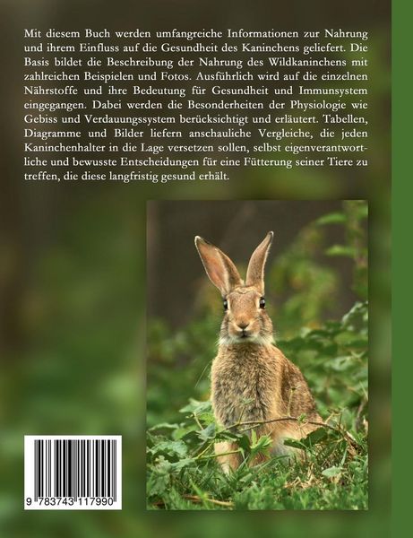 Produktbild: Das Kaninchen - Nahrung und Gesundheit