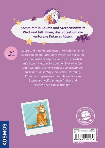 Produktbild: Sternenschweif, 8, Das verschwundene K&auml;tzchen