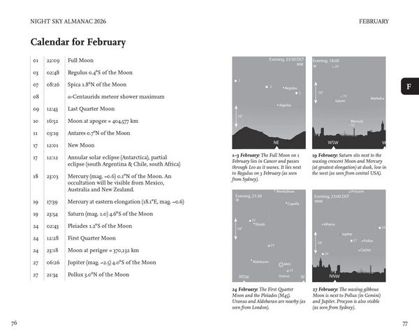 Produktbild: Night Sky Almanac 2026