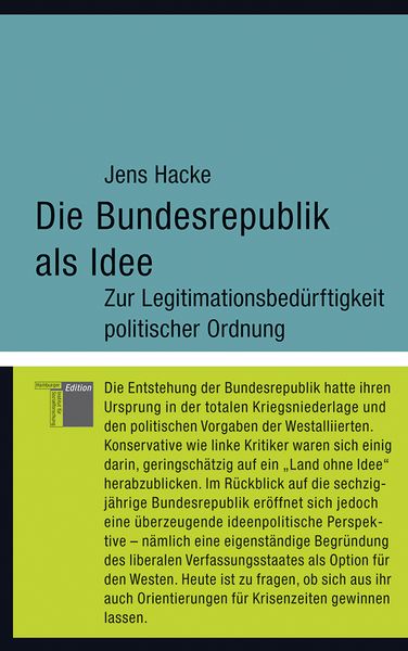 Produktbild: Die Bundesrepublik als Idee