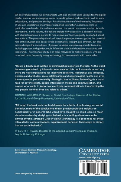 Produktbild: Strategic Uses of Social Technology