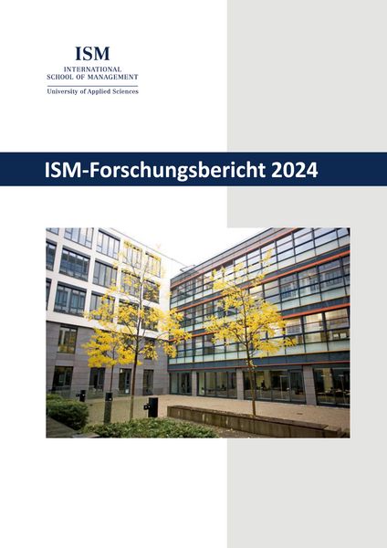 Produktbild: ISM-Forschungsbericht 2024
