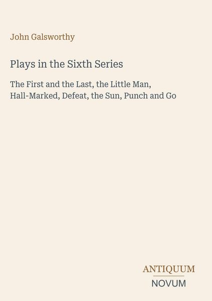 Produktbild: Plays in the Sixth Series