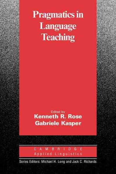 Produktbild: Pragmatics in Language Teaching