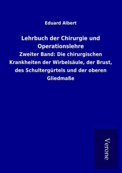 Produktbild: Lehrbuch der Chirurgie und Operationslehre