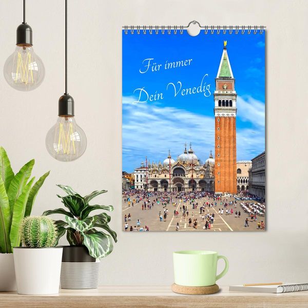 Produktbild: F&uuml;r immer Dein Venedig (Wandkalender 2026 DIN A4 hoch), CALVENDO Monatskalender