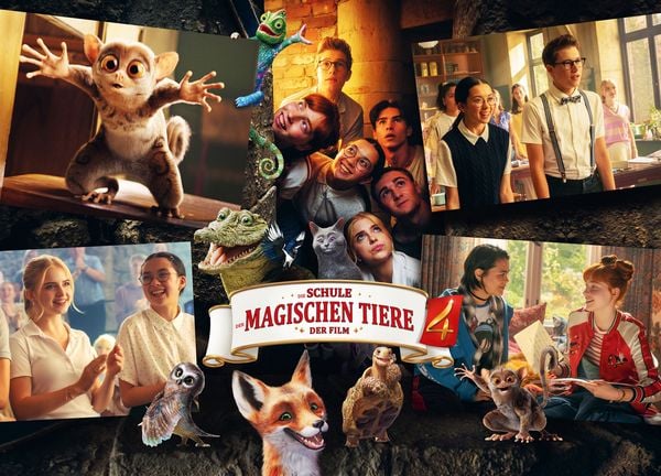 Produktbild: TEAMPUZZLE &ndash; Schule der magischen Tiere 4 &ndash; 600 Teile &ndash; Puzzle mit gro&szlig;en & kleinen Teilen