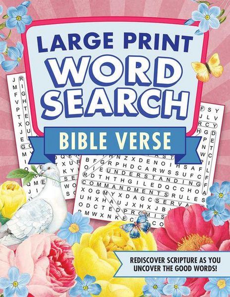 Produktbild: Bible Verse Large Print Word Search