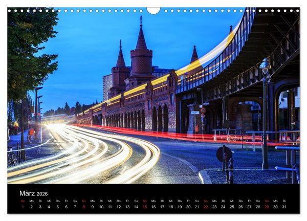 Produktbild: Berlin dynmaic (Wandkalender 2026 DIN A3 quer), CALVENDO Monatskalender