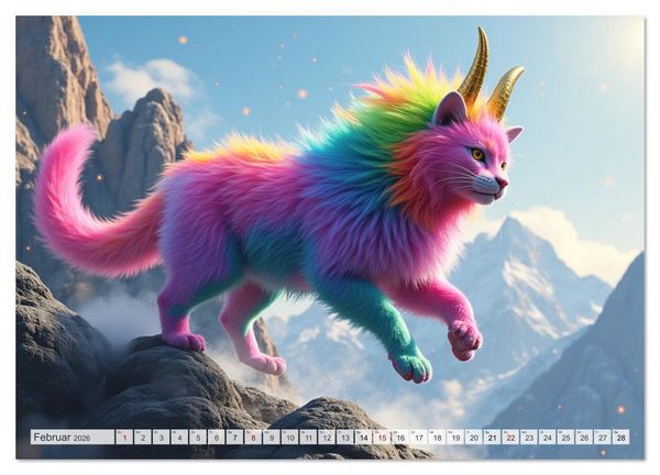 Produktbild: Chinesische Mythologie - G&ouml;tter, Helden und Monster (Wandkalender 2026 DIN A3 quer), CALVENDO Monatskalender