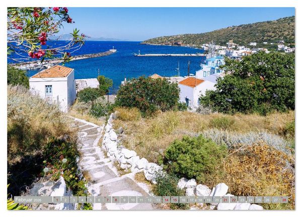 Produktbild: Nisyros. Zauberhafte griechische Vulkaninsel (Wandkalender 2026 DIN A3 quer), CALVENDO Monatskalender