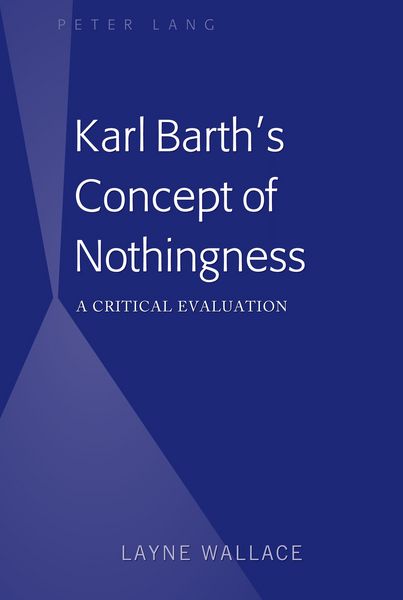 Produktbild: Karl Barth's Concept of Nothingness