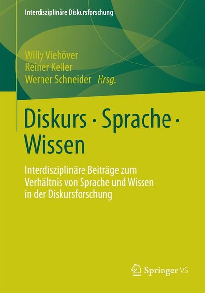 Produktbild: Diskurs - Sprache - Wissen
