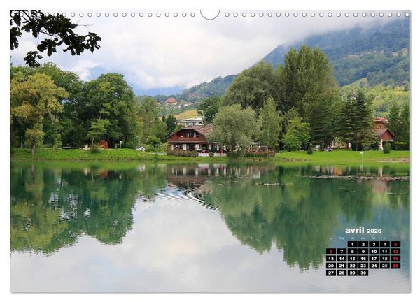 Produktbild: Les paysages de montagne Haute-Savoie (Calendrier mural 2026 DIN A3 vertical), CALVENDO calendrier mensuel