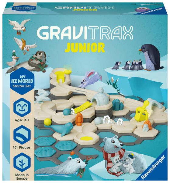 Ravensburger - GraviTrax Junior Starter-Set L Ice