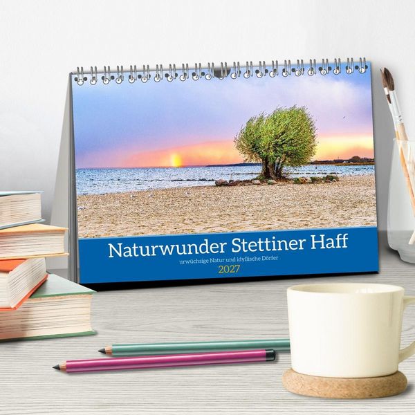 Produktbild: Naturwunder Stettiner Haff (Tischkalender 2027 DIN A5 quer), CALVENDO Monatskalender