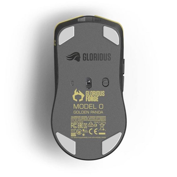 Produktbild: Glorious Model O Pro Wireless Gaming Maus - golden panda - forge