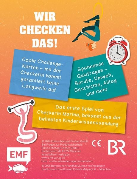 Produktbild: Kartenspiel: Checkerin Marina: Checkst du's? &ndash; Das Spiel