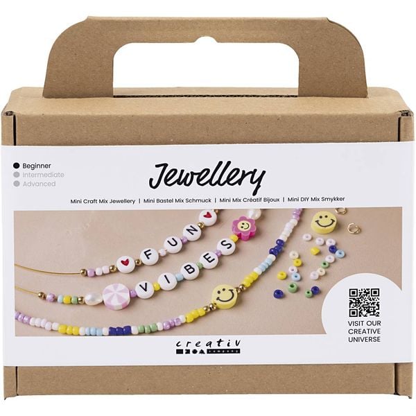 Produktbild: Creativ Company DIY Sets Beads Mini Kreativ Mix Schmuck, Halsketten, Kreativ Box