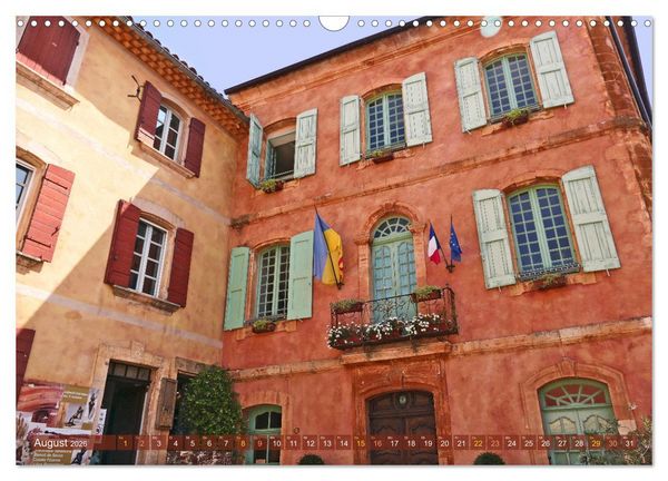 Produktbild: Spaziergang durch Roussillon (Wandkalender 2026 DIN A3 quer), CALVENDO Monatskalender