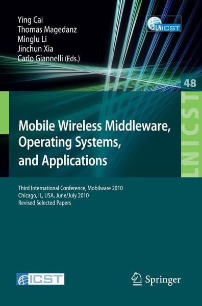 Produktbild: Mobile Wireless Middleware, Operating Systems, and Applications