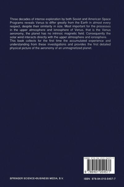 Produktbild: Venus Aeronomy