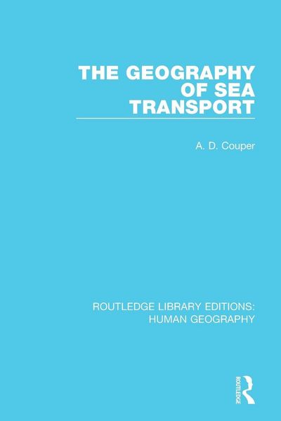 Produktbild: The Geography of Sea Transport