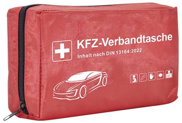 Produktbild: besTreat first aid kit Verbandtasche Bus, Wohnmobile, Pkw, SUV (L x B x H) 130 x 220 x 60 mm EN 14683 DIN 13164 1 St.