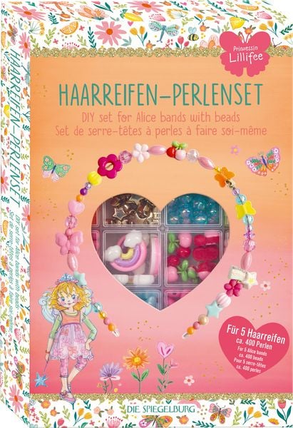 Produktbild: Haarreifen-Perlenset / Prinzessin Lillifee