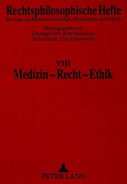Produktbild: Medizin - Recht - Ethik