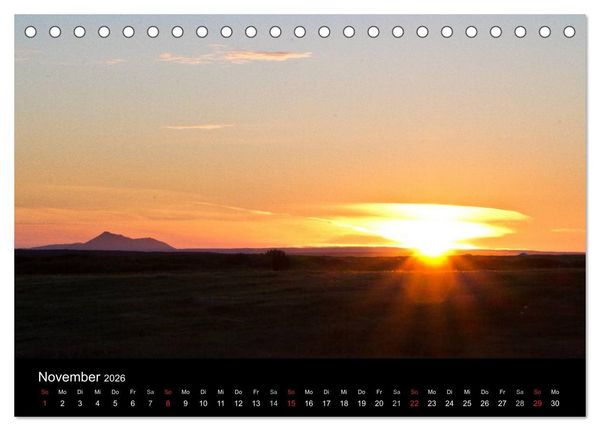 Produktbild: Himmels-Bilder - Die gro&szlig;e Weite (Tischkalender 2026 DIN A5 quer), CALVENDO Monatskalender