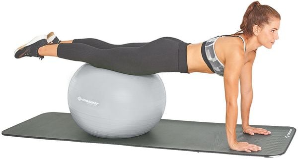 Produktbild: GYMNASTIKBALL 55cm, (silver)
