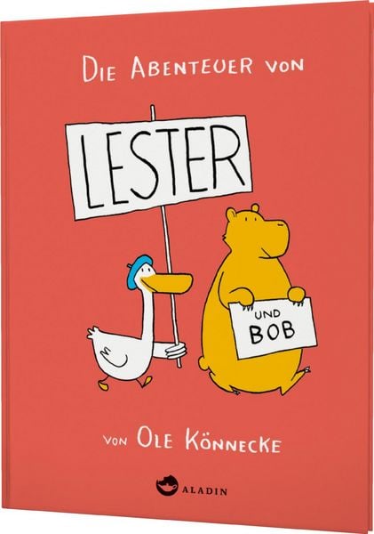 Die Abenteuer von Lester und Bob, Gebundene Ausgabe von Ole Könnecke, Aladin in der Thienemann-Esslinger Verlag GmbH, 978-3-8489-2050-1