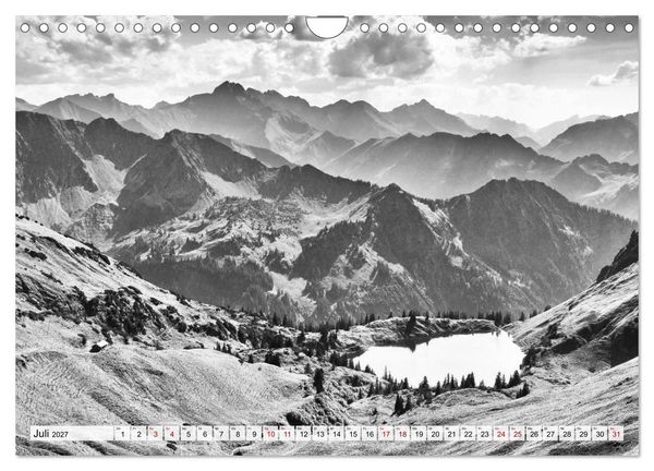 Produktbild: Traumhafte Allg&auml;uer Alpen (Wandkalender 2027 DIN A4 quer), CALVENDO Monatskalender