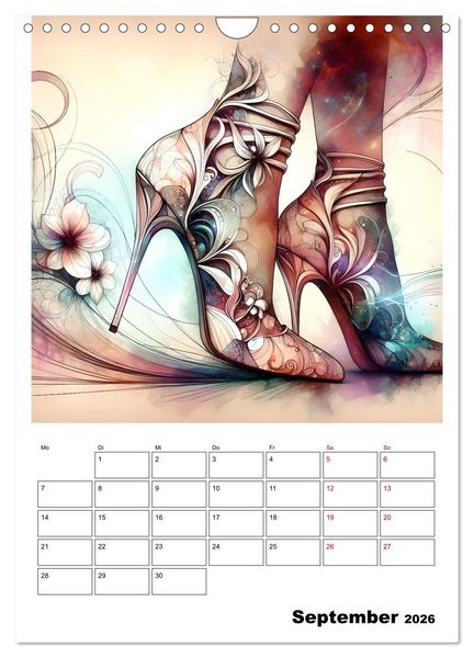 Produktbild: High Heels Zauber (Wandkalender 2026 DIN A4 hoch), CALVENDO Monatskalender