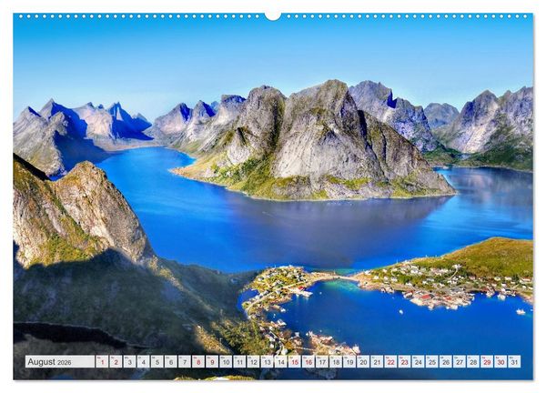 Produktbild: Nationalparks der Welt (Wandkalender 2026 DIN A2 quer), CALVENDO Monatskalender