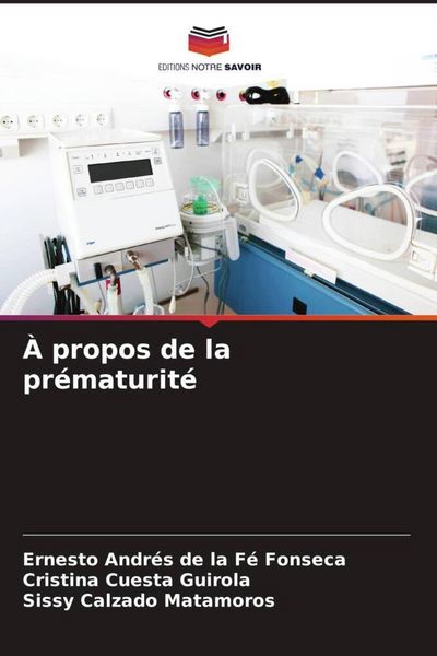 Produktbild: &Agrave; propos de la pr&eacute;maturit&eacute;
